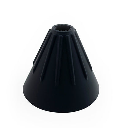 Black V60 Style Silicone Pour Over Coffee Dripper