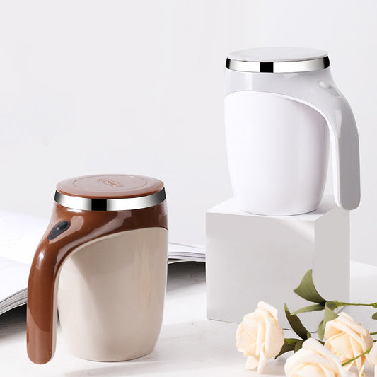 Dynamic Self-Stirring Mug: USB Rechargeable | Enjoy Effortless Mixing