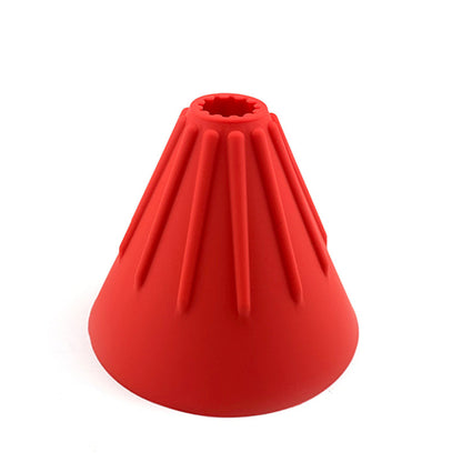 Red V60 Style Silicone Pour Over Coffee Dripper