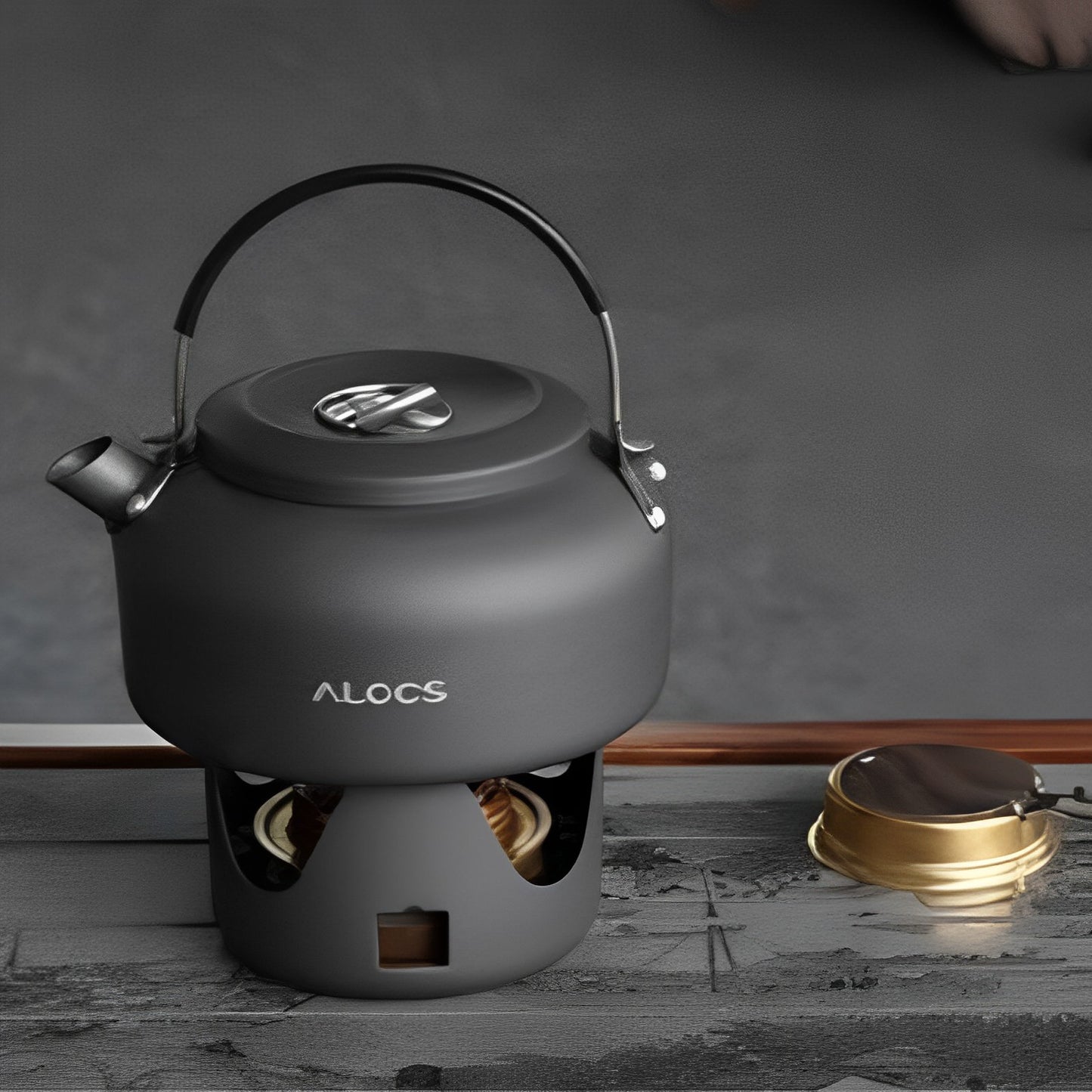 Alocs Portable Outdoor Kettle