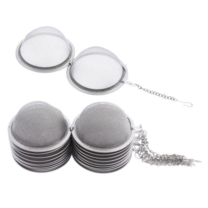 Stainless Steel Mesh Tea Ball for Perfect Infusions - Pack of 1 or 10