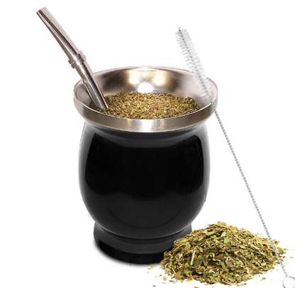 Classic Stainless Steel Mate Cup and Straw 