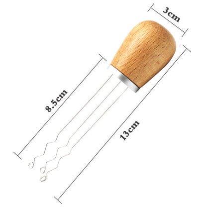 Beechwood WDT Tool With Curved Pins