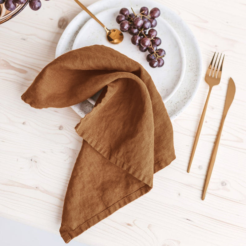 Stylish and Durable Linen Tea Towel for Coffee Shops | Multiple Colors Available