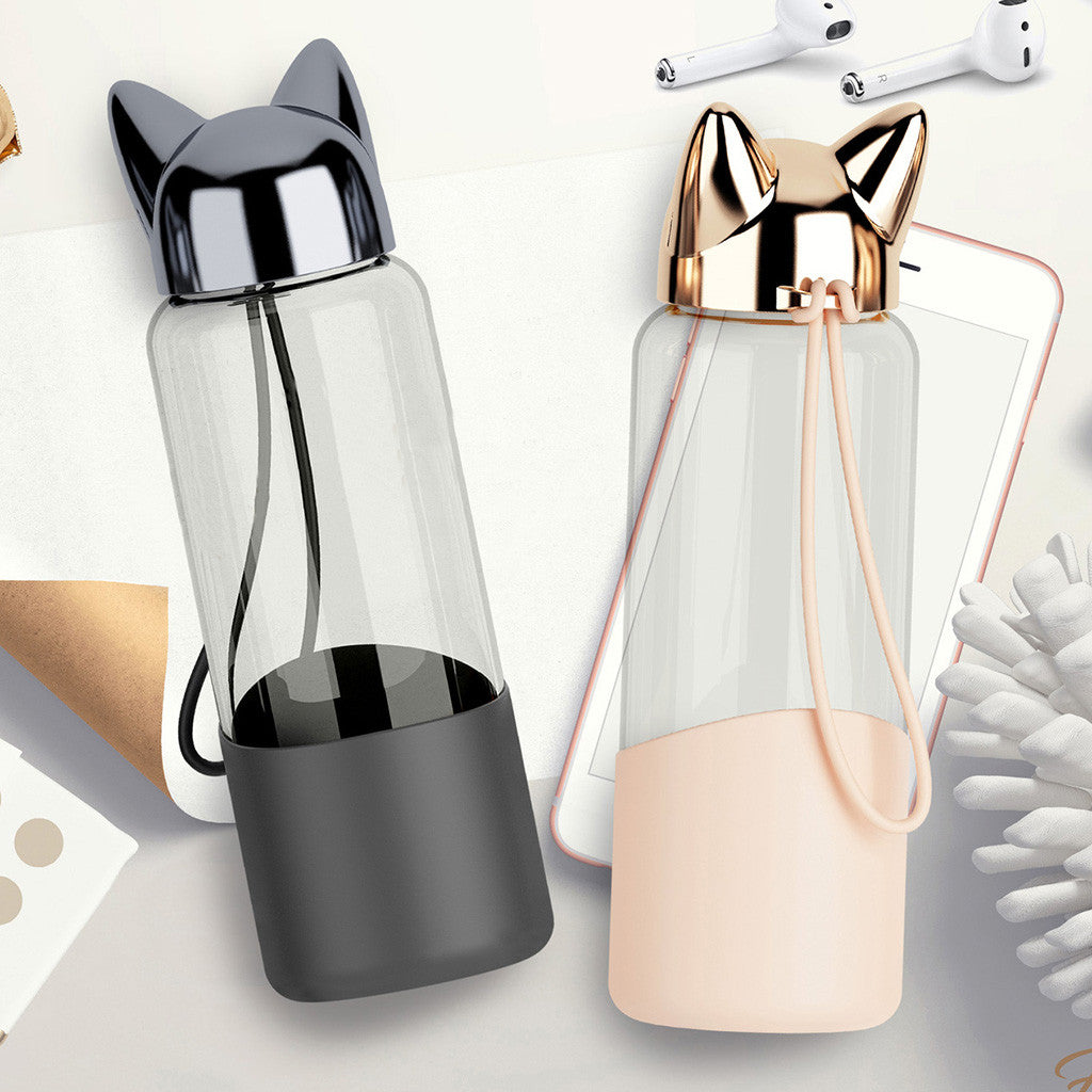 Here Kitty Kat Water Bottle: Stylish & Fun