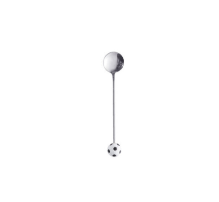 Silver Stainless Steel Sports Soccer Spoon