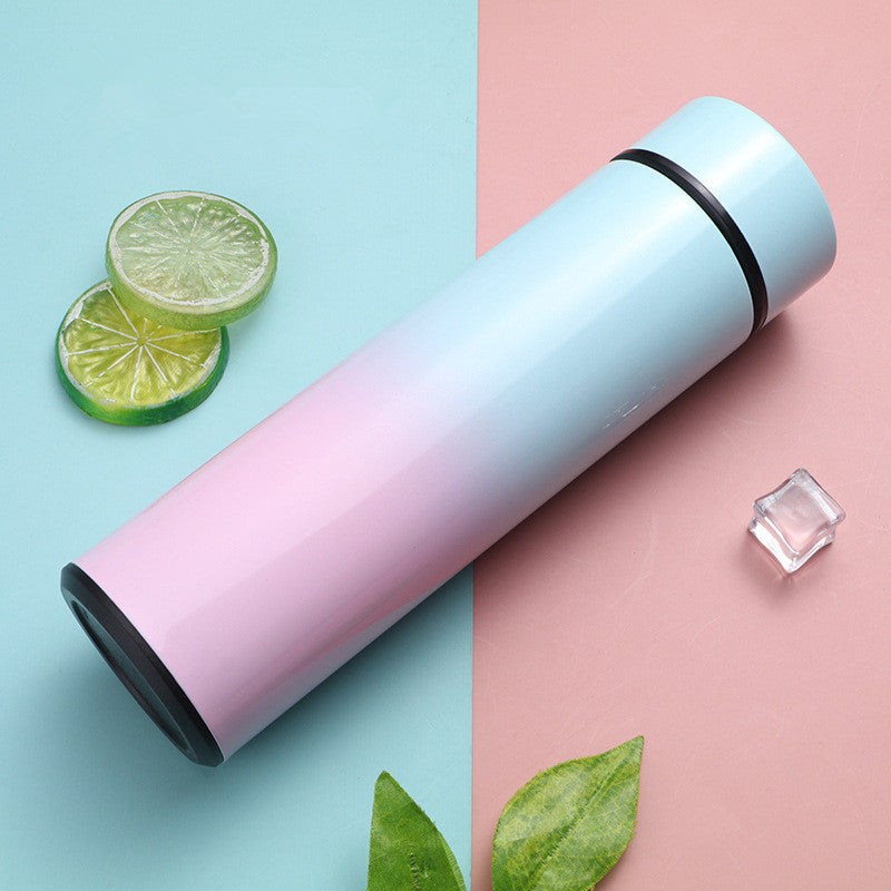 Intelligent Stainless Steel Thermos Bottle Cup