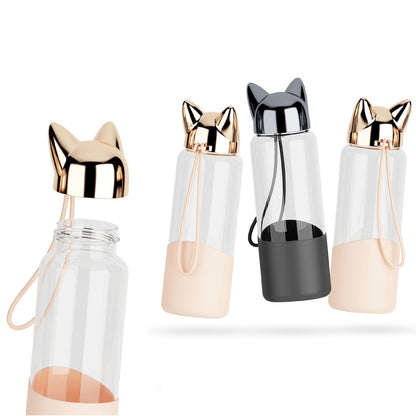 Here Kitty Kat Water Bottle: Stylish & Fun