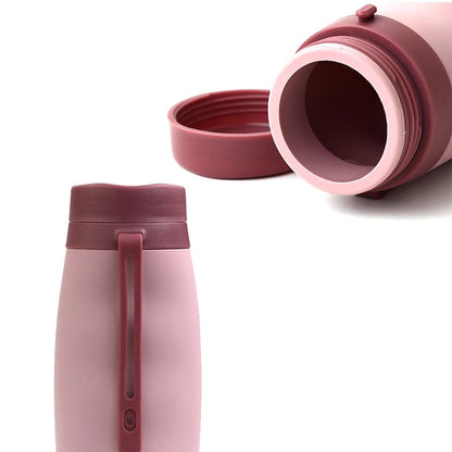 TransformaBottle Collapsible Silicone Water Bottle