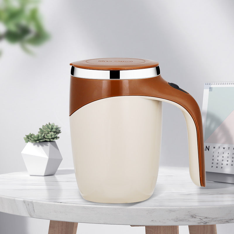 Dynamic Self-Stirring Mug: USB Rechargeable | Enjoy Effortless Mixing