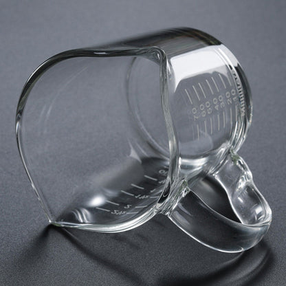 2.5 fl oz (70ml)Heat-Resistant Glass Espresso Measuring Cup