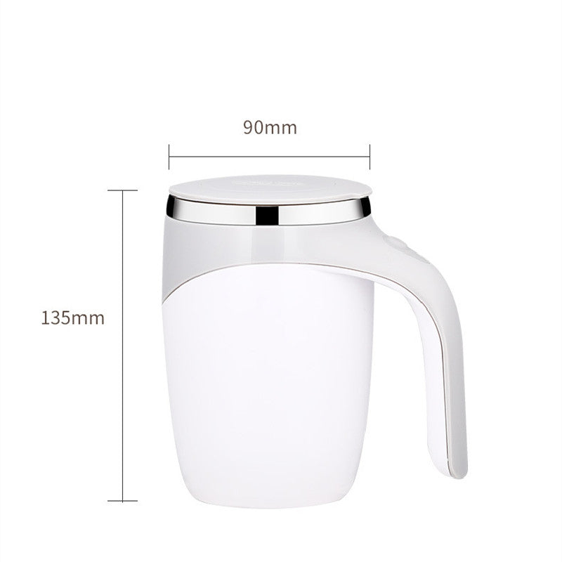 Dynamic Self-Stirring Mug: USB Rechargeable | Enjoy Effortless Mixing