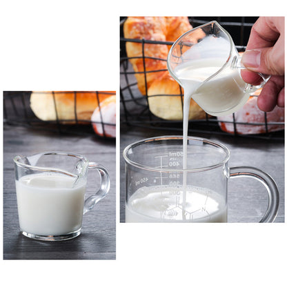 Heat-Resistant Glass Espresso Measuring Cup | 2.5 fl oz (70ml)