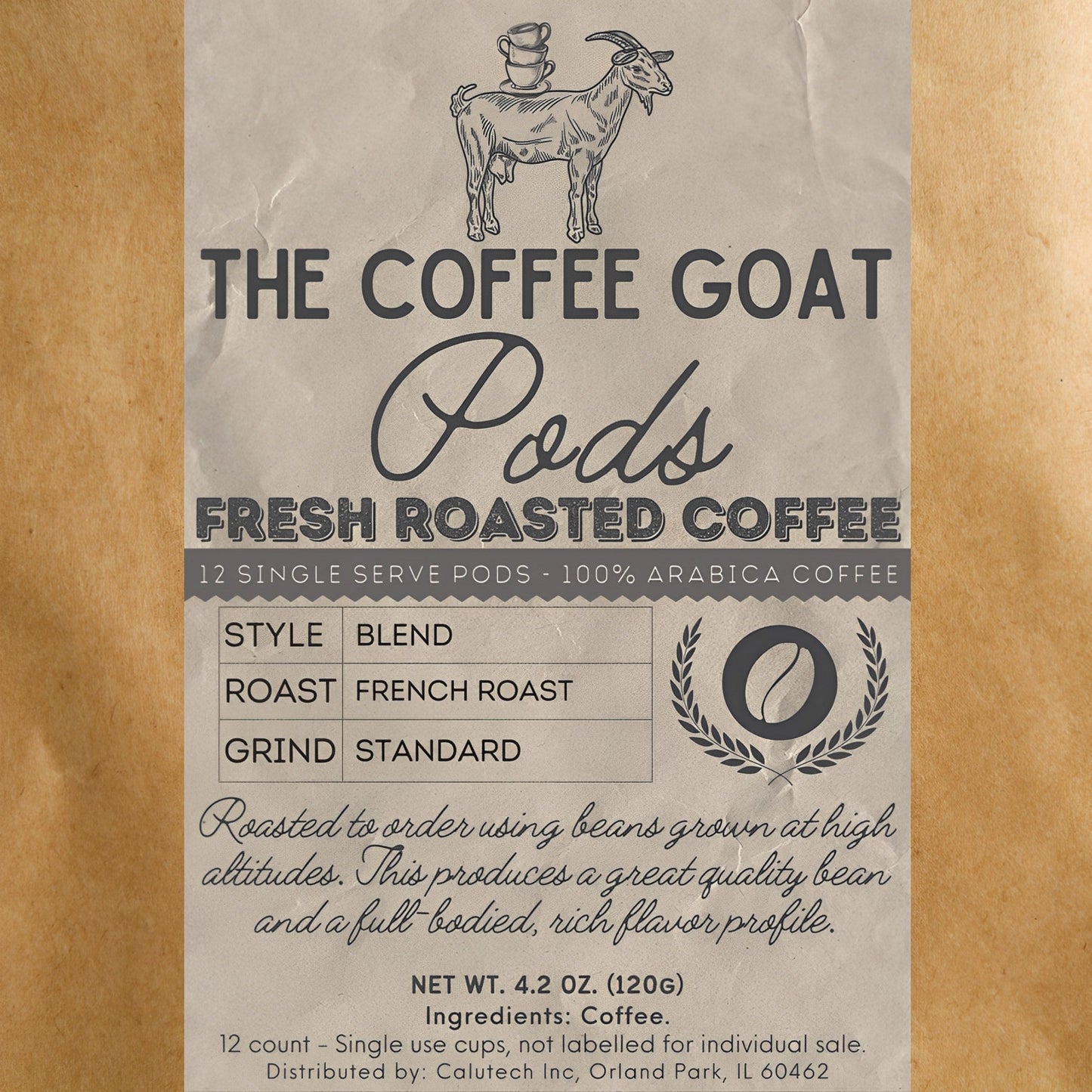 12 Pack Single Serve Coffee Pods  from The Coffee Goat | K-Cups