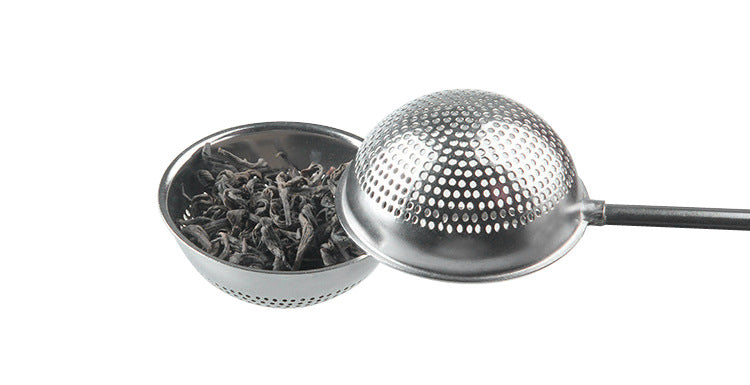 Portable Stainless Steel Mesh Tea Strainer 