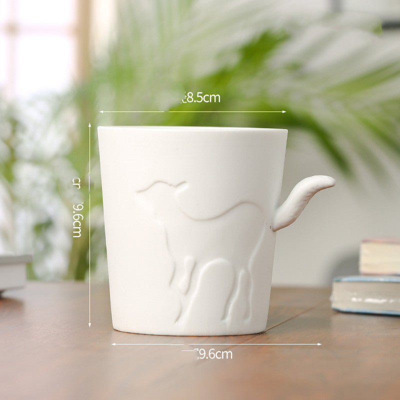 Adorable Ceramic Deer Mug 