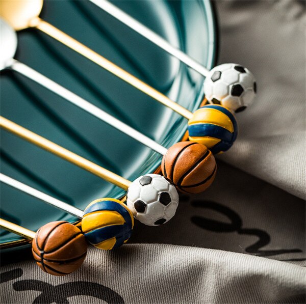 Golden Stainless Steel Sports Spoons