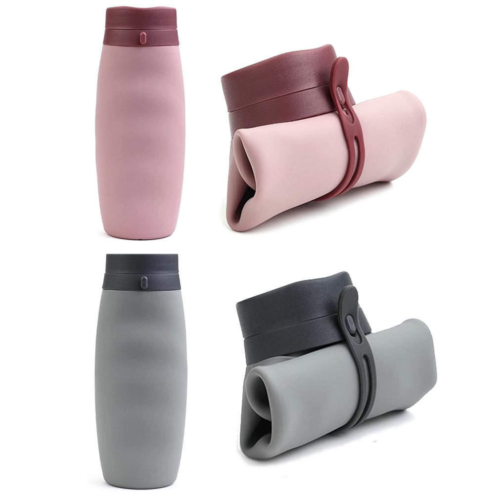 TransformaBottle Collapsible Silicone Water Bottle