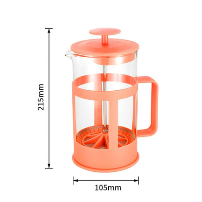 33.81 fl oz (1L) French Press Coffee Maker in Orange