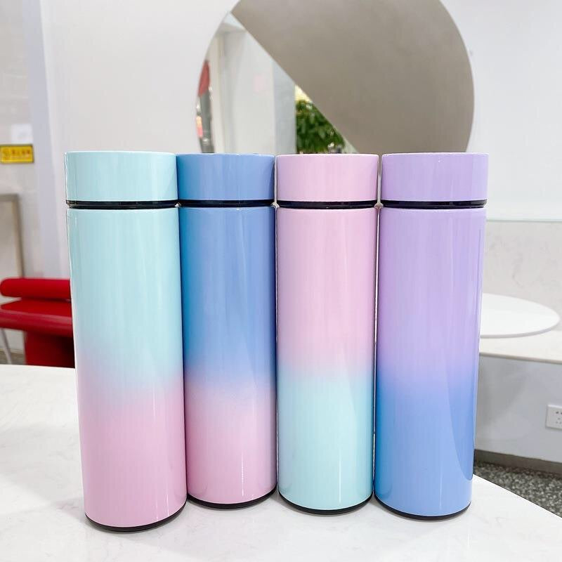 Intelligent Stainless Steel Thermos Bottle Cup