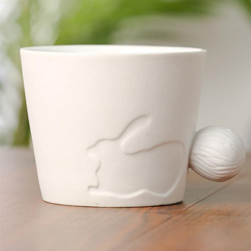 Adorable Ceramic Rabbit Mug