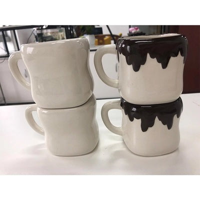 4 piece Marshmallow Ceramic Mugs