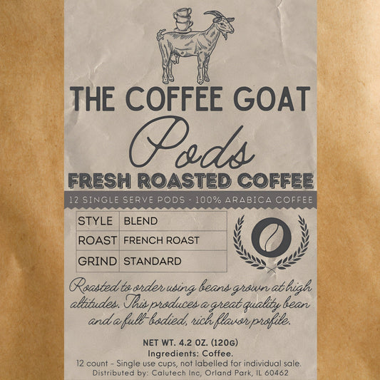 60 Pack Single Serve Coffee Pods from The Coffee Goat | K-Cups