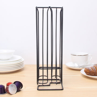 Empty Iron Capsule Coffee Storage Rack 