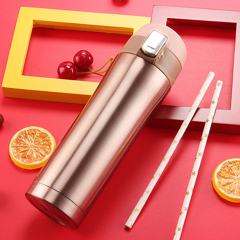 Sleek Travel Vacuum Sealed Flask