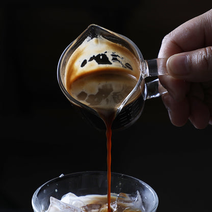 2.5 fl oz (70ml)Heat-Resistant Glass Espresso Measuring Cup