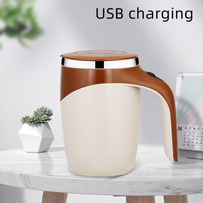 Dynamic Self-Stirring Mug: USB Rechargeable | Enjoy Effortless Mixing