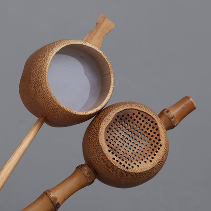 Bamboo Tea Strainer - Sustainable and Stylish Tea Brewing Accessory