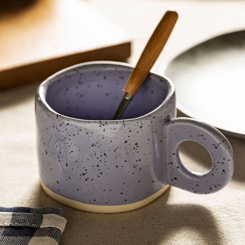 Handcrafted Speckled Ceramic Mug